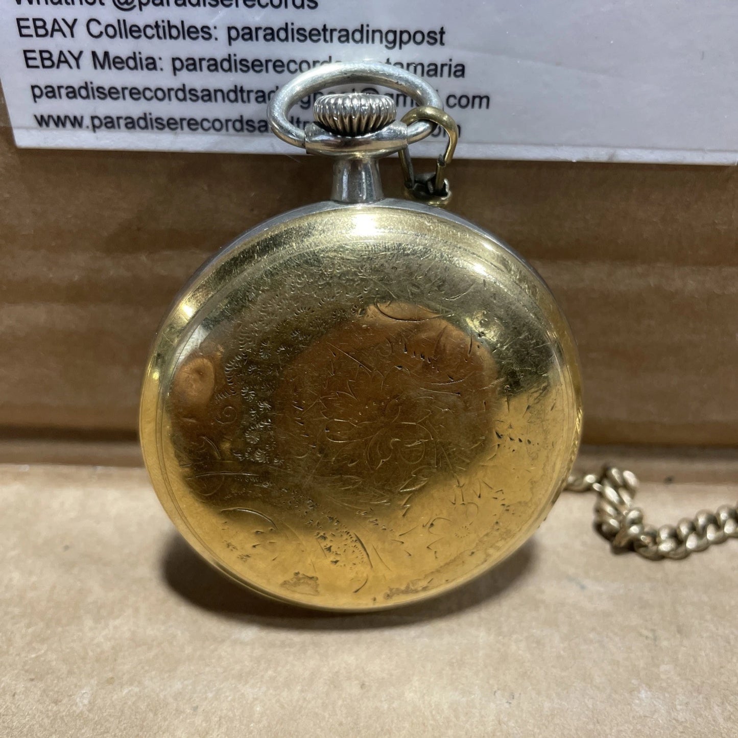 Illinois Springfield Watch Company Pocket Watch 17 Jewels #3535074