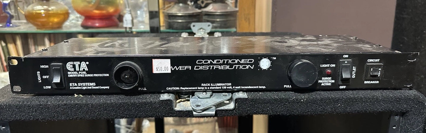 ETA Systems PD8L Conditioned Power Distribution Rack Illuminator