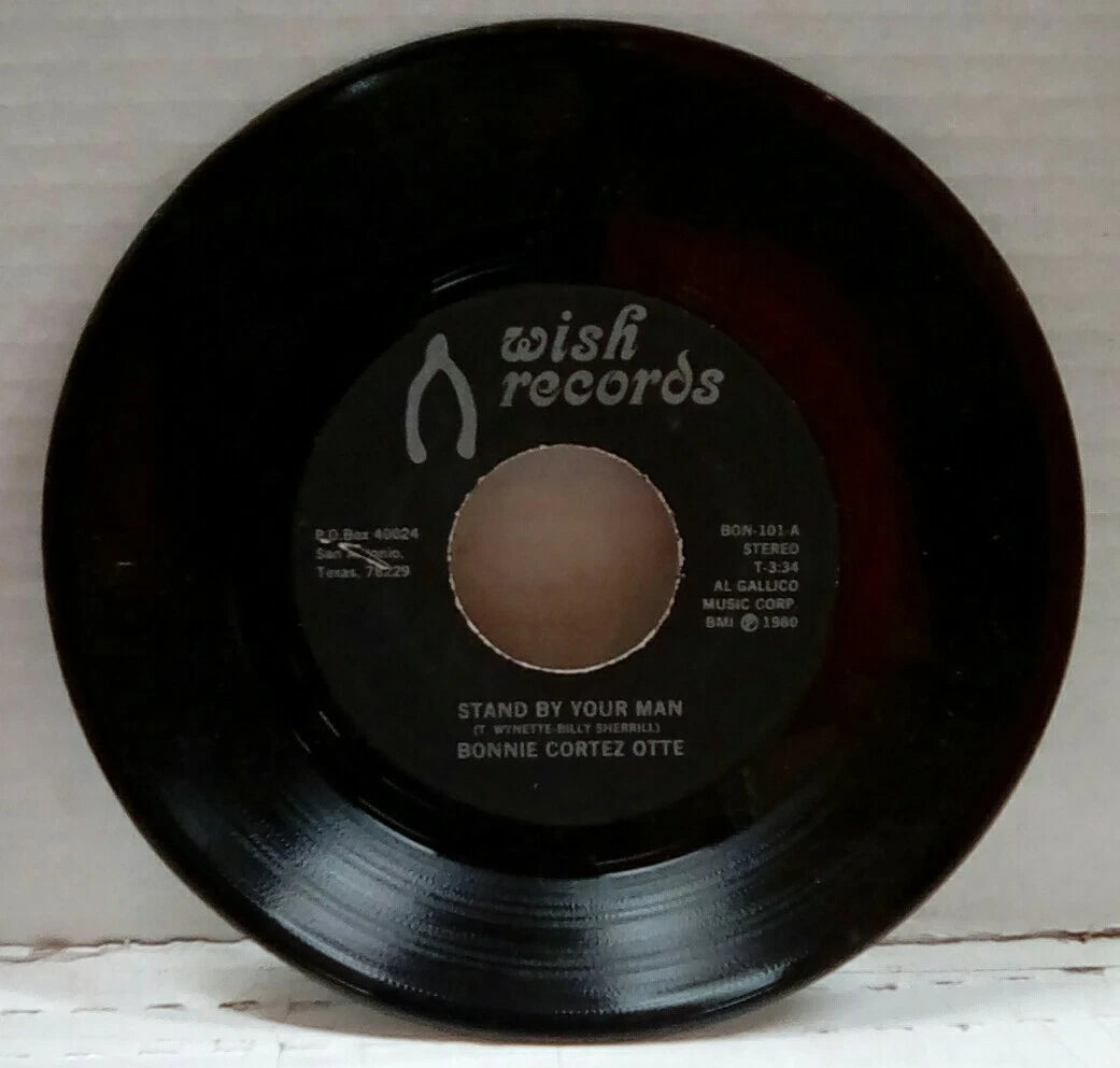 Bonnie Cortez Otte Stand By Your Man/I Fall To Pieces 7" Single
