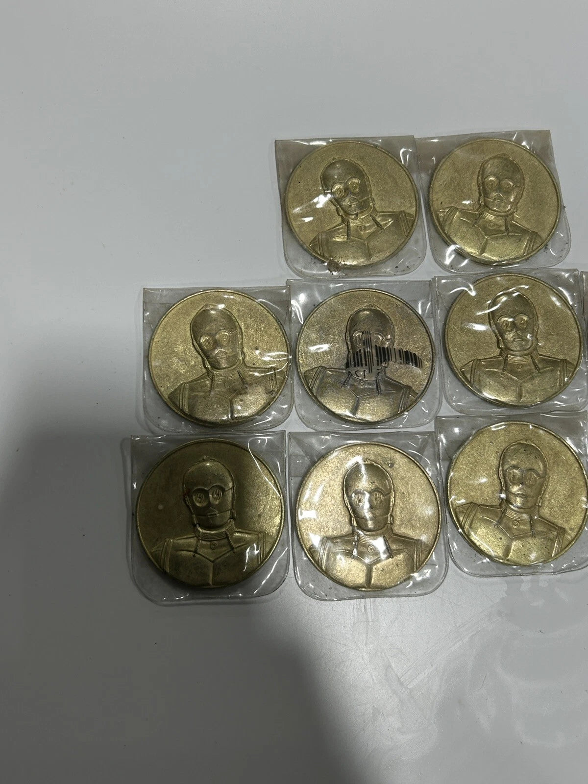 Lot of 10 C3PO Coins