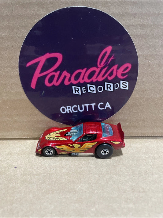 Vintage 1977 Hot Wheels Pontiac Firebird Trans Am Funny Car Maroon Die Cast