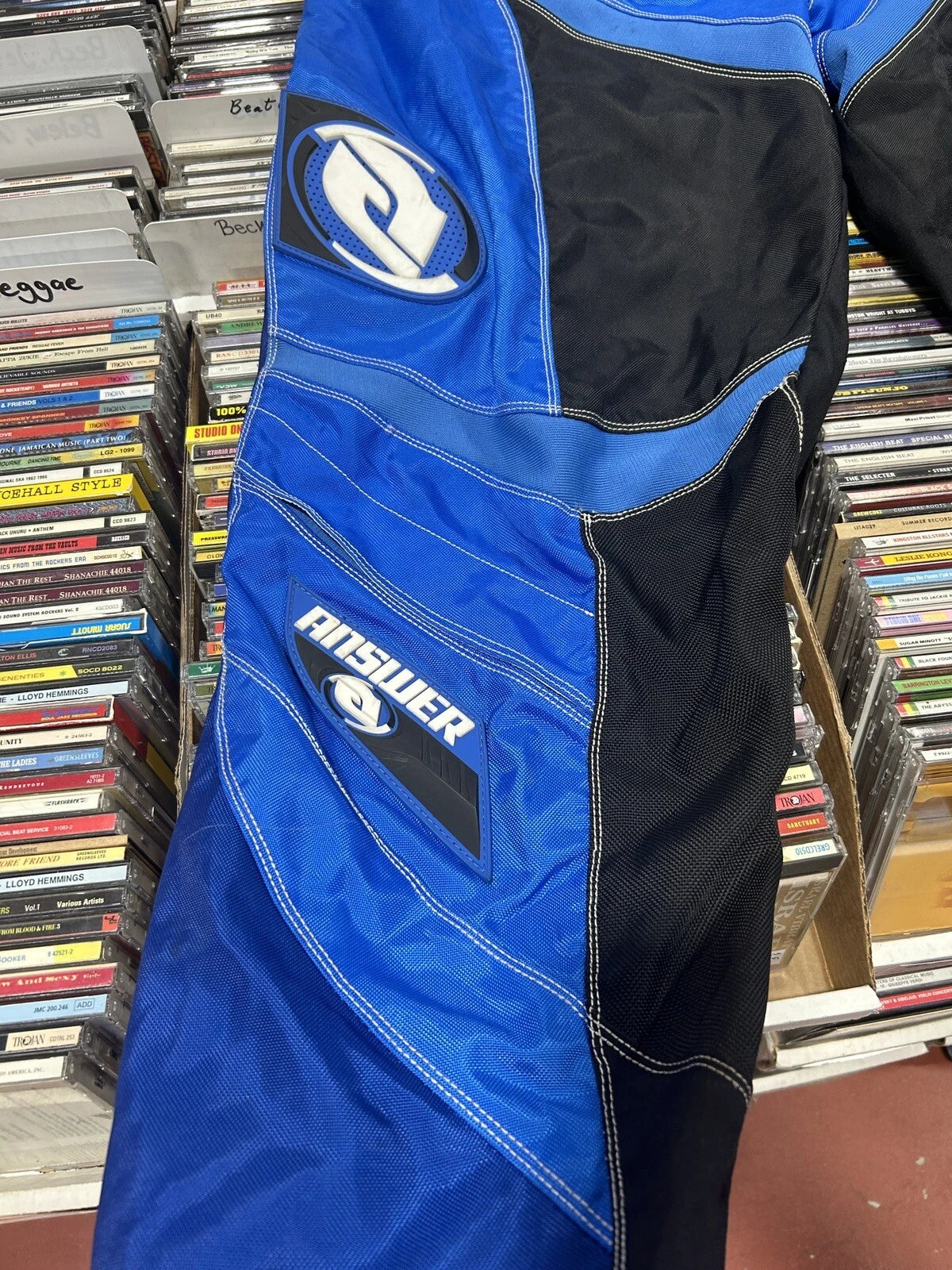 ANSWER Racing Men's Mode Pants 2007 Trail Motocross Syncron Blue Pants Sz 42