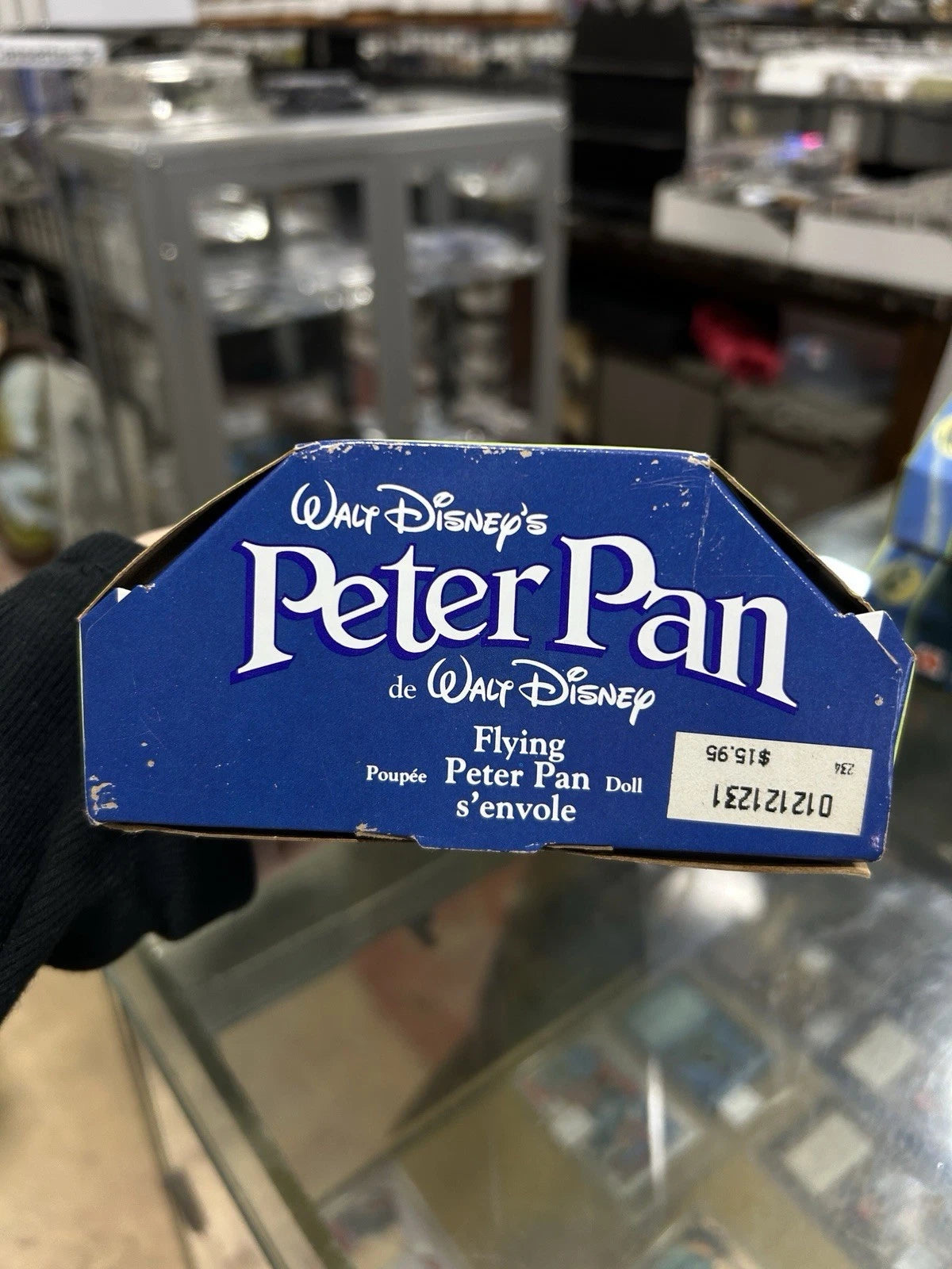 Peter Pan RARE Euro Walt Disney 1993 Flying Peter Pan New In Box