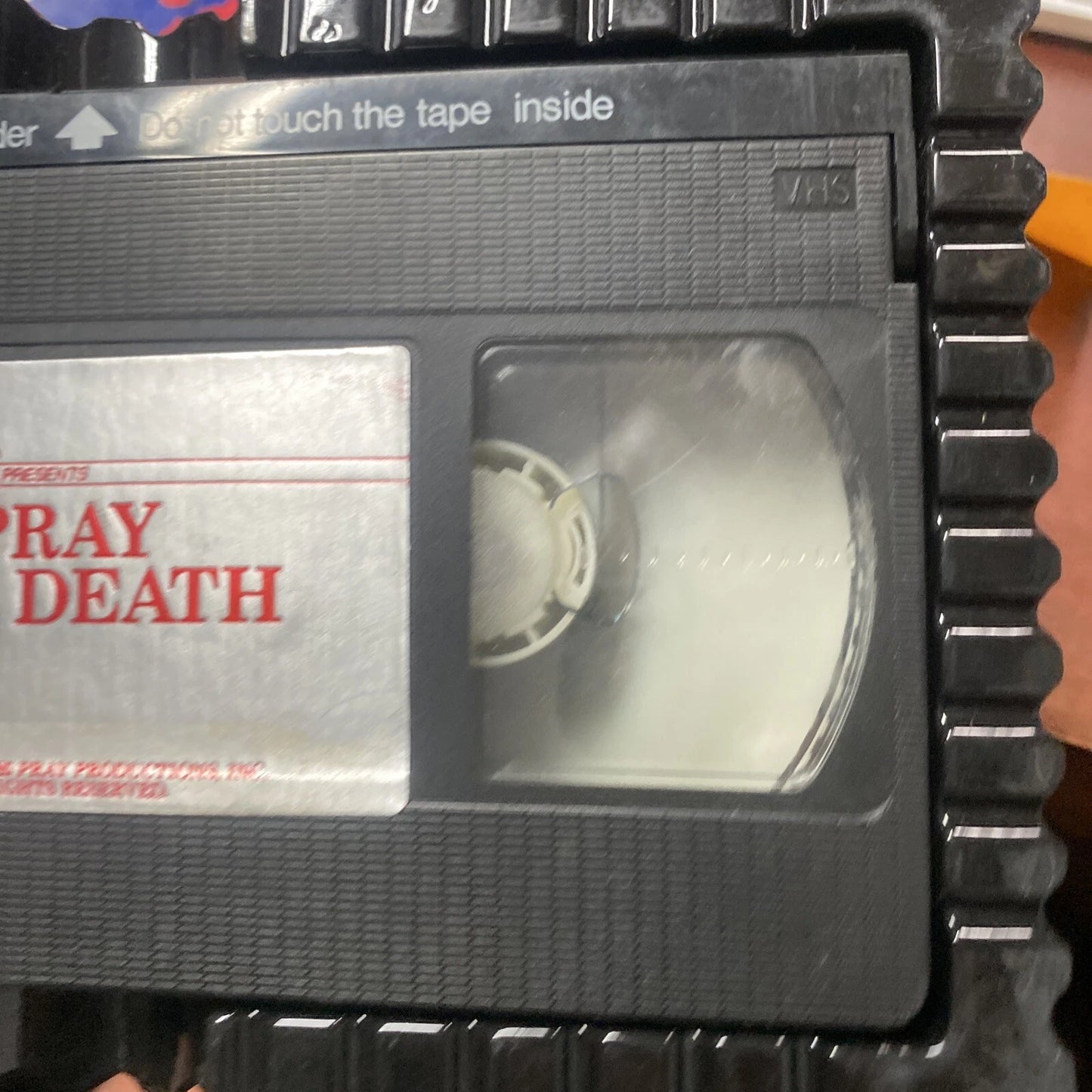 Pray For Death (1986) VHS—U.S.A. Home Video BIG BOX—Martial Arts/Ninja