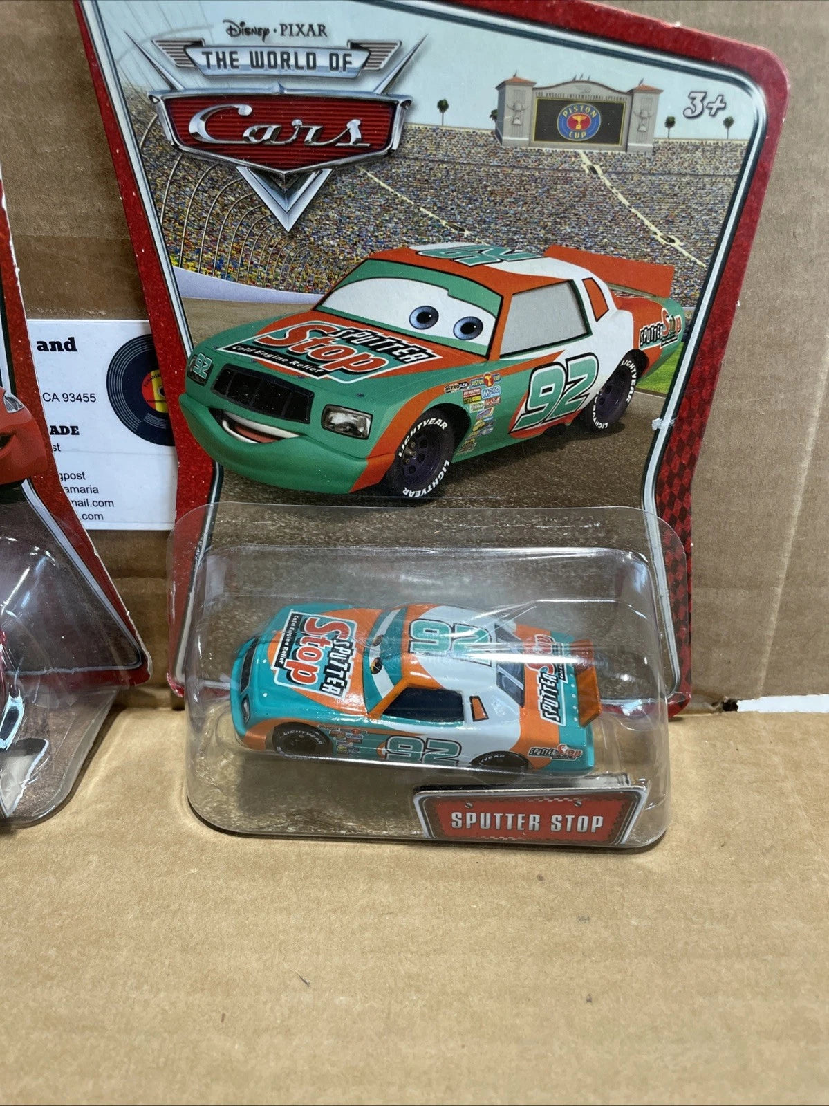 Disney Pixar World of Cars Movie Lot Of 6 Leroy Dale Sputter Fred Kathy Stacy