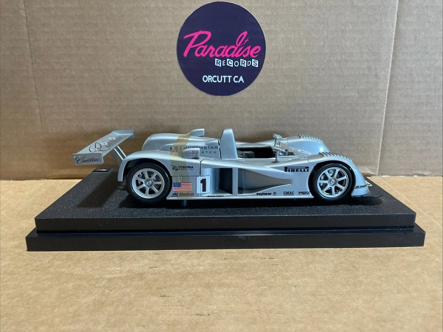 Hot Wheels 1/18 Cadillac LMP Northstar Le Mans Prototype Die Cast Car
