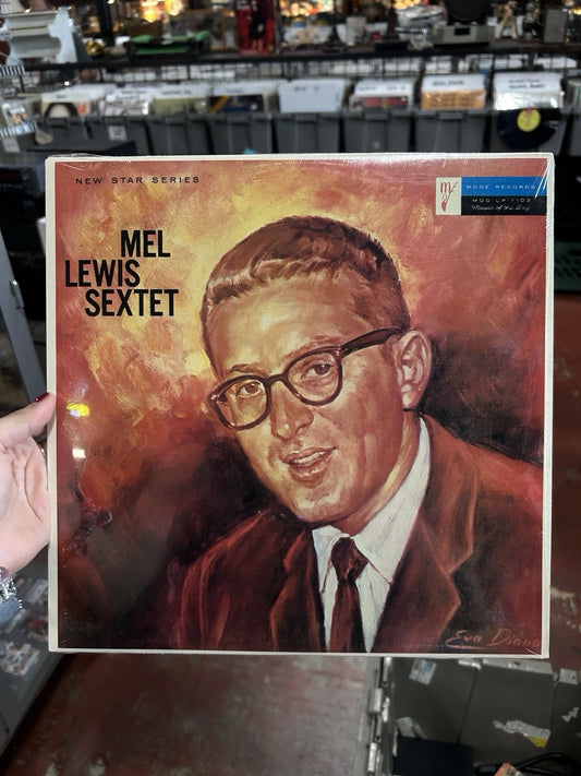 Mel Lewis Lp - Mel Lewis Sextet - Mode Records 1985 mod-lp #103 New Sealed