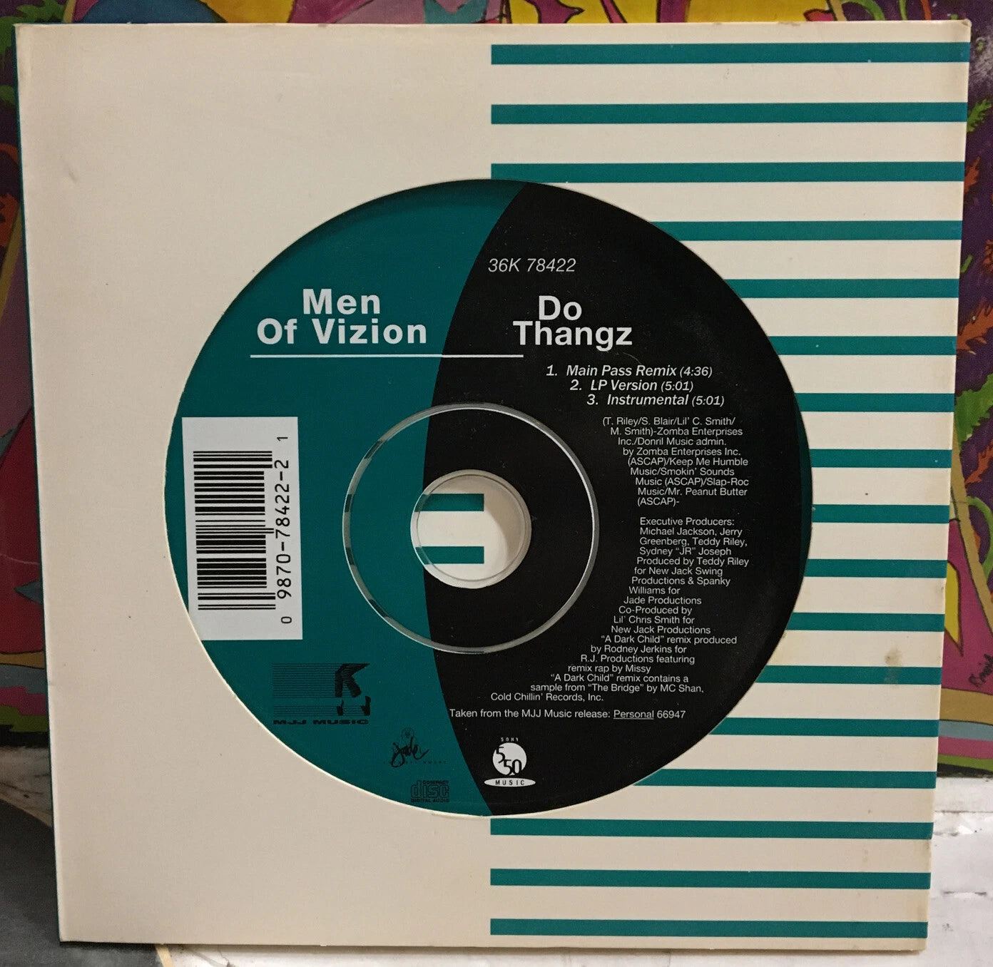 Men Of Vizion Do Thangz CD Single 36K78422