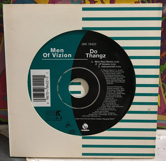 Men Of Vizion Do Thangz CD Single 36K78422