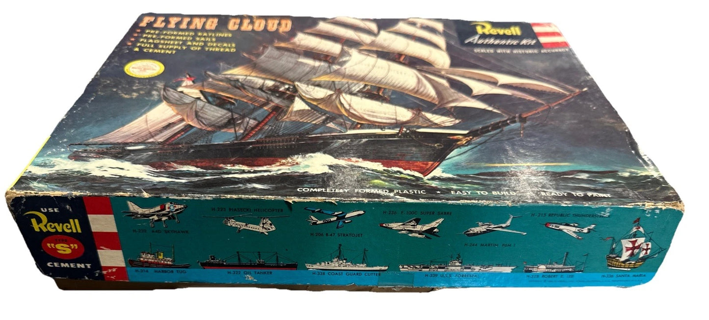 Revell Vintage Flying Cloud Clipper Ship Model Kit