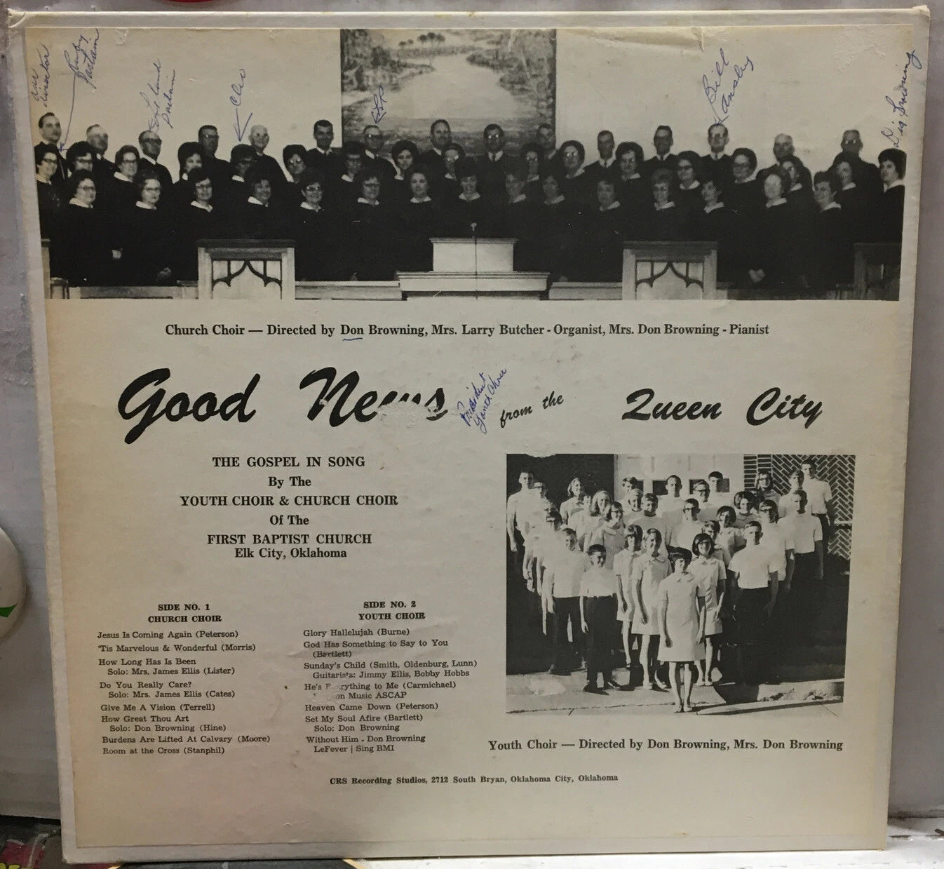 Good News From The Queen City Autographed Record