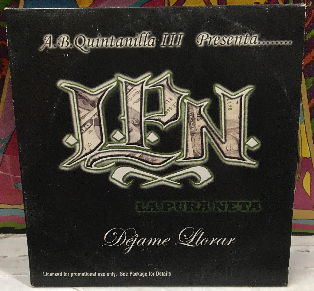 AB Quintanilla lll Presenta: L.P.N. Promo CD Single