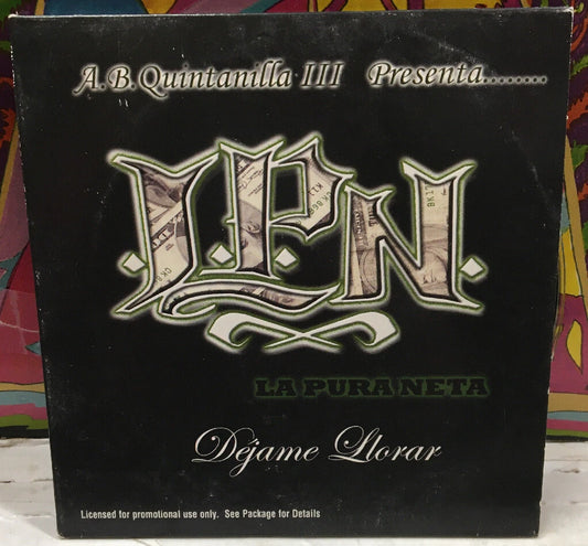 AB Quintanilla lll Presenta: L.P.N. Promo CD Single