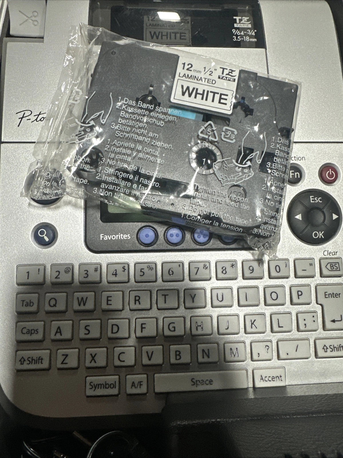 Brother P-Touch PT-1830 Label Maker Thermal Printer Tested & Working