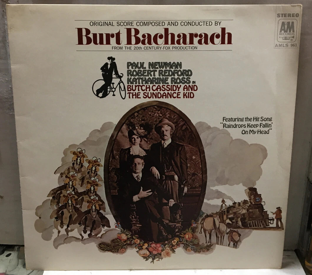 Burt Bacharach Butch Cassidy And The Sundance Kid Soundtrack UK Import Record