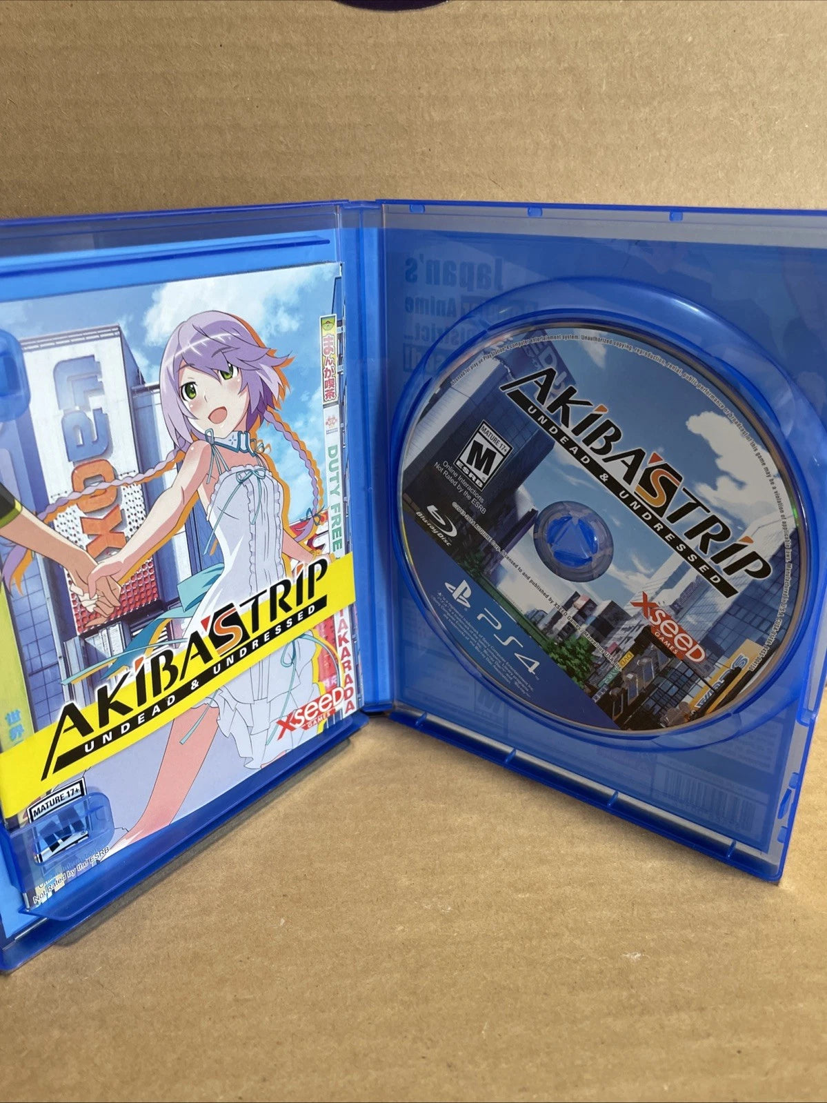 Akibas Trip: Undead & Undressed - Sony PlayStation 4 PS4 Tested