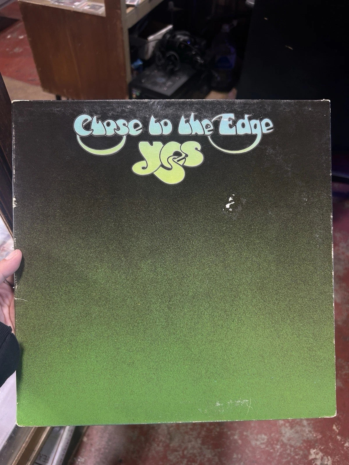 YES "Close To The Edge" LP Original 1972 Atlantic SD 7244 [Presswell] vg+