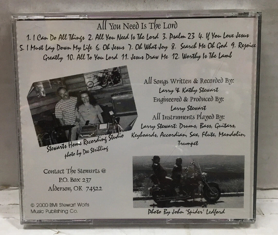 Larry & Kathy Stewart All You Need Is The Lord CD