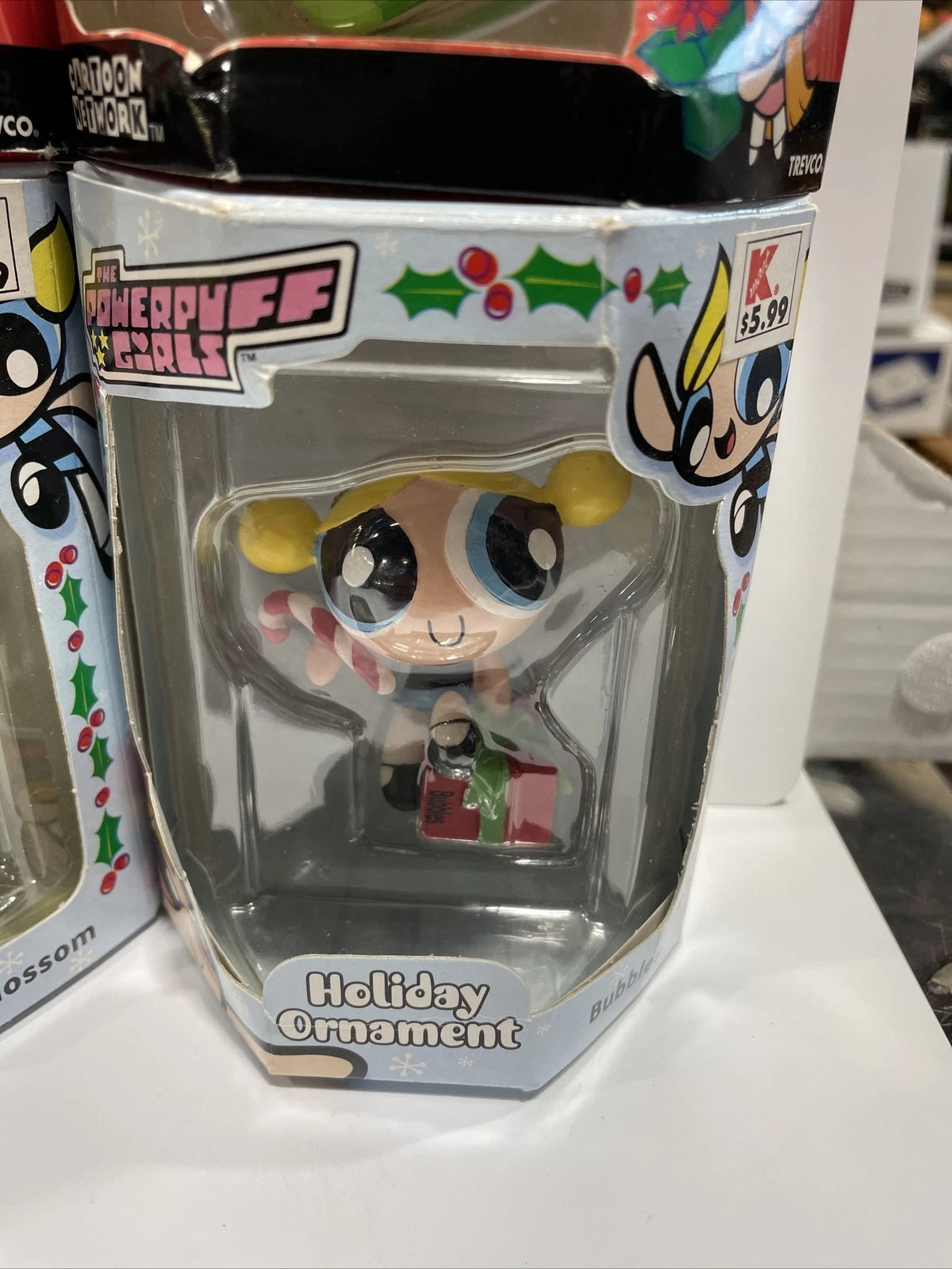 Trevco Cartoon Network The Powerpuff Girls Set Of 6 Christmas Ornaments NEW