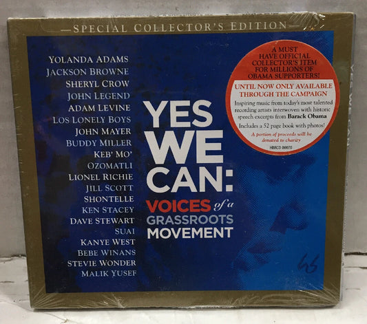 Yes We Can: Voices Of Grassroots Movement Various Sealed CD