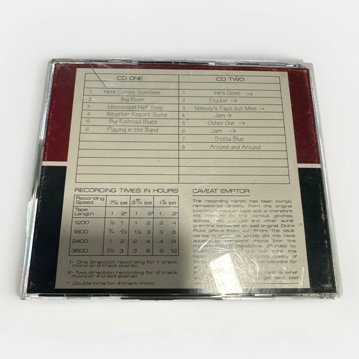 Dick's Picks, Vol. 1: Tampa, FL 12/19/1973 by Grateful Dead (2 Disc)