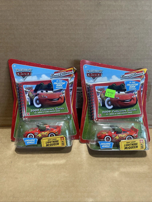 Disney Pixar The World of Cars Race O Rama Series # 109 Night Vision McQueen