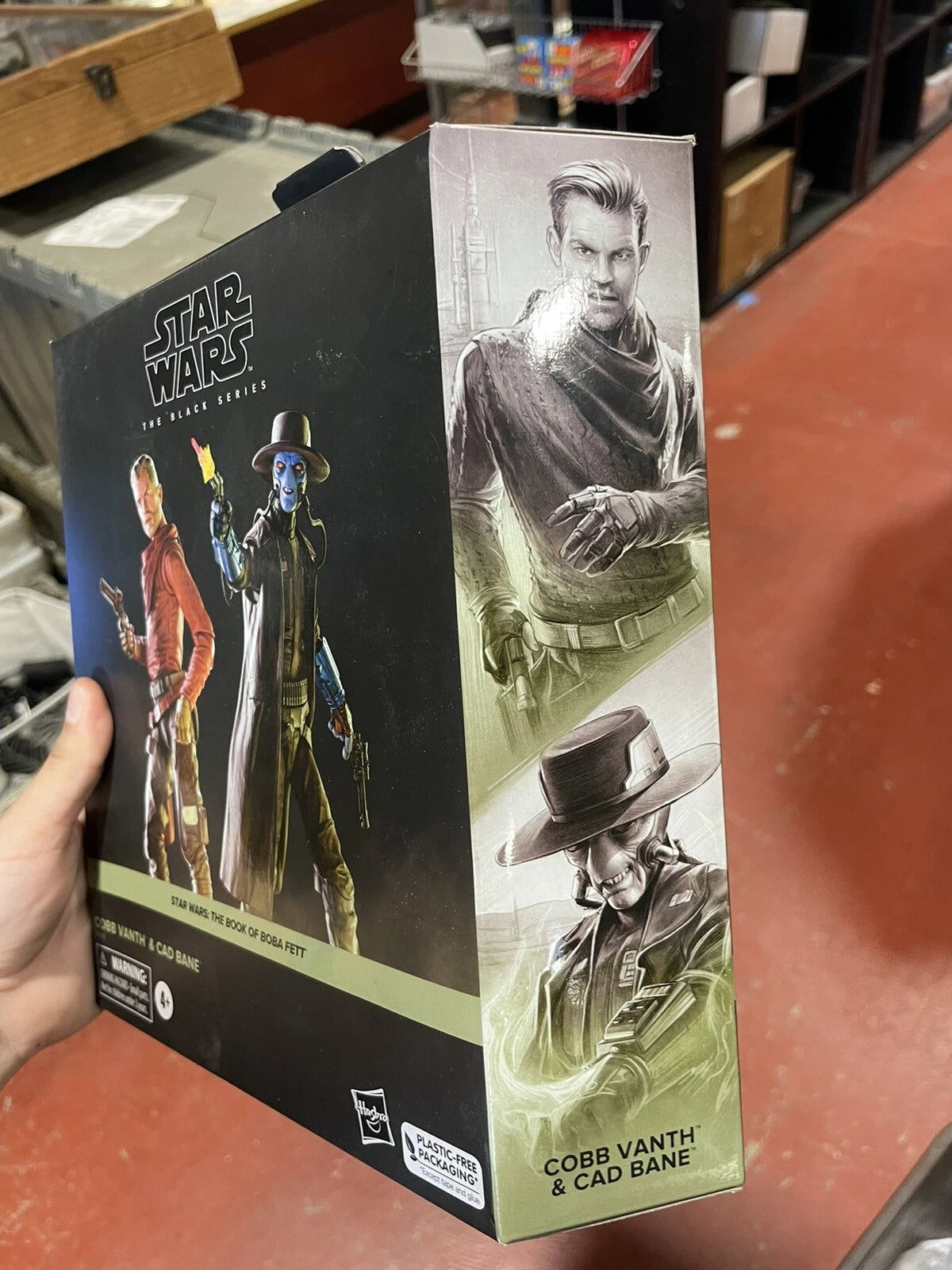 Star Wars Black Series 6" Cobb Vanth Cad Bane EXCLUSIVE 2-Pack Book of Boba Fett