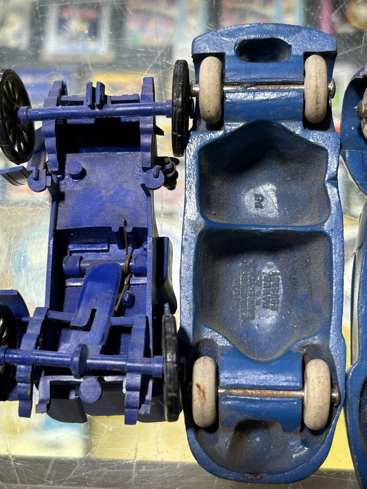Rare Vintage Rubber Cars 1930s Lot of 9