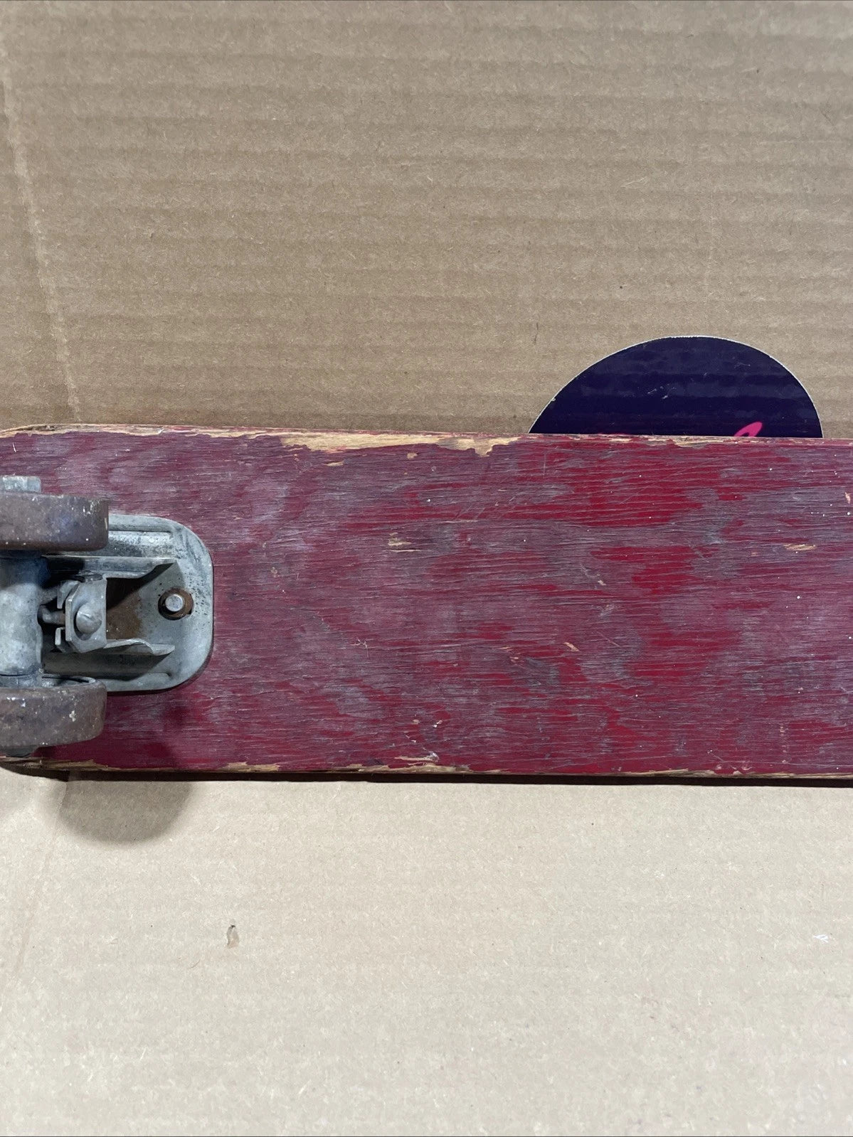 Vintage Official Skee-Skate By Tresco Wood Skateboard