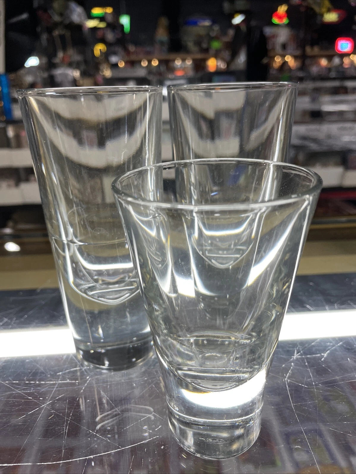 glassware Quark, Picard, Startrek Set