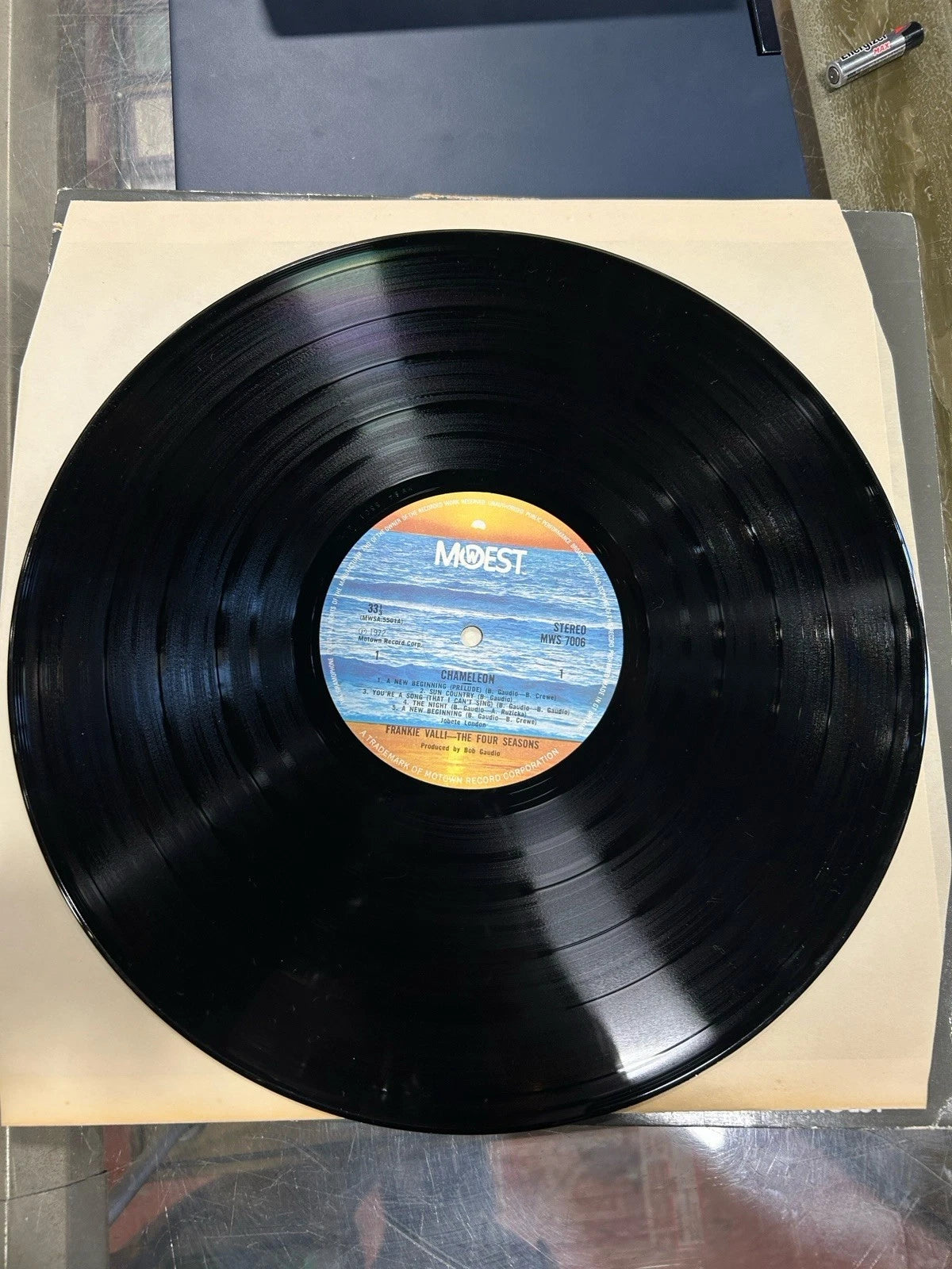 Frankie Valli - Chameleon, LP, (Vinyl) vg++ mws 7006