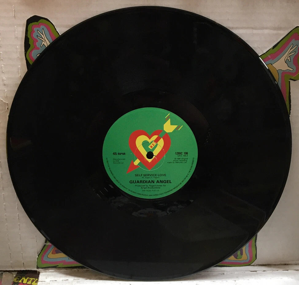 Guardian Angel Self Service Lover 12” UK Import Promo Record 12RIC106