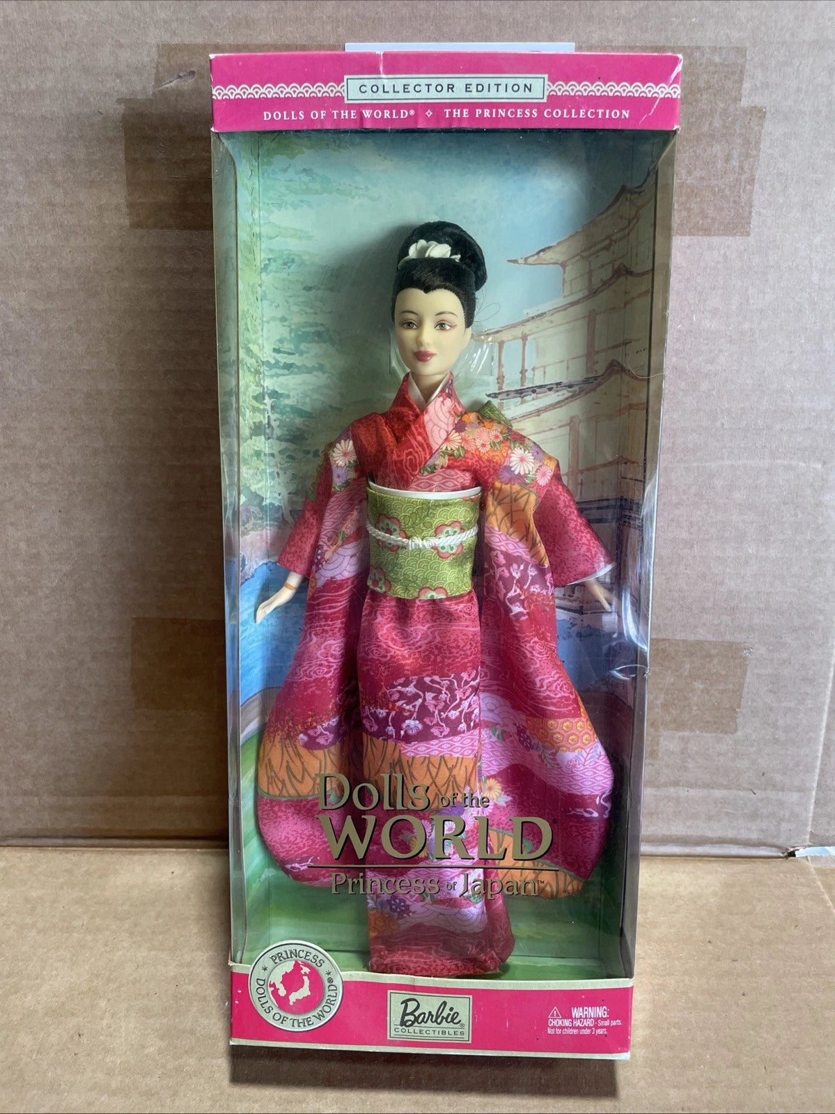Barbie Doll Princess of Japan Dolls of the World 2003 Mattel B5731 NIB Kimono