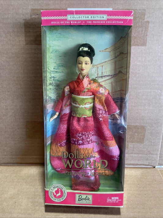 Barbie Doll Princess of Japan Dolls of the World 2003 Mattel B5731 NIB Kimono