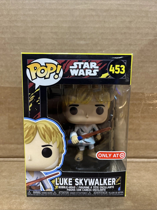 Funko Pop! Star Wars Retro Series - Luke Skywalker #453 Target W/ Protector