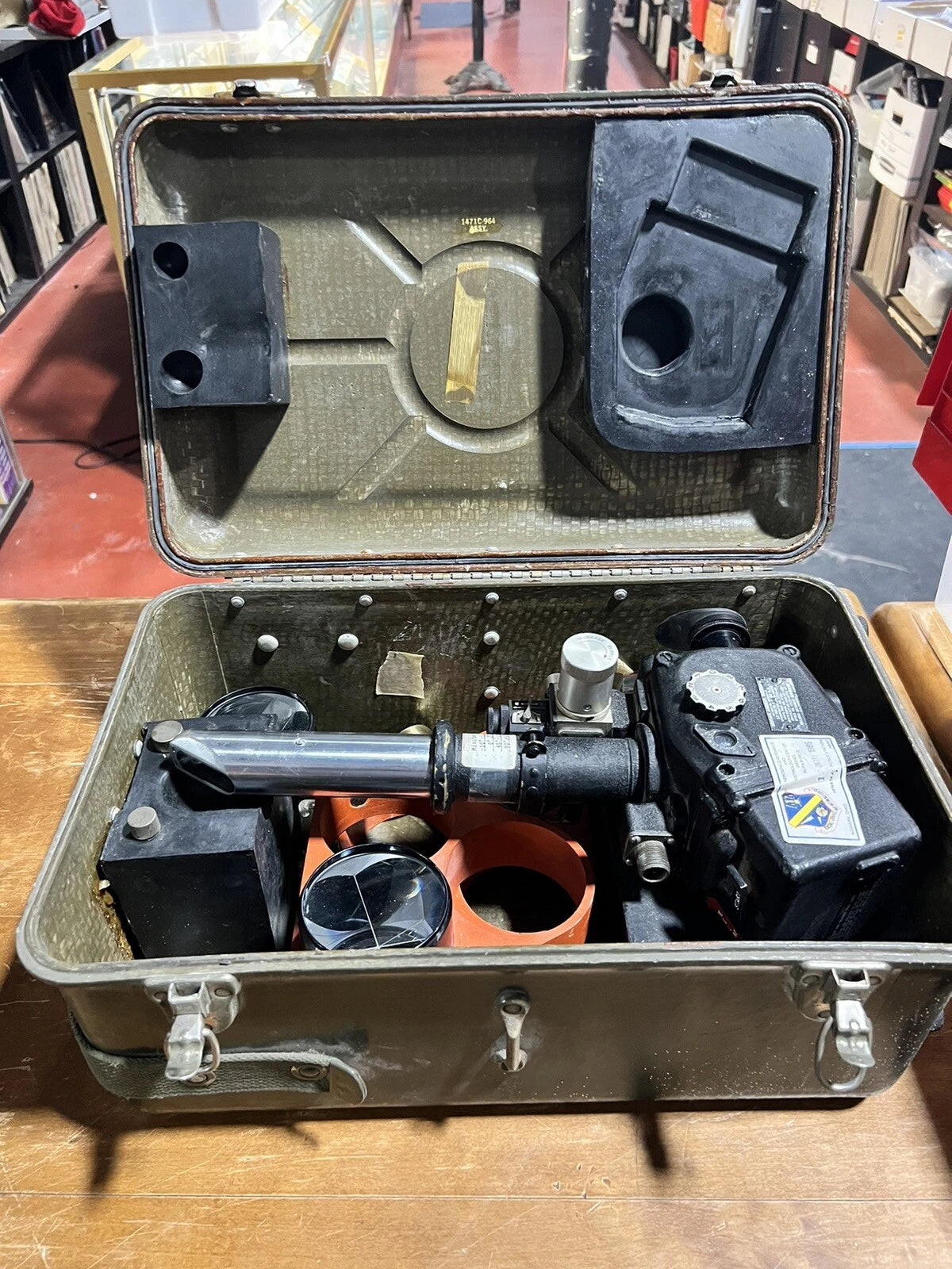 Sextant Aircraft Periscopic Aerospace Guidance 1985