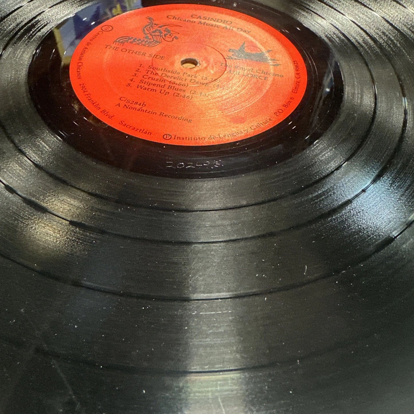 Casindio Chicano Music All Day Vinyl VG+/VG