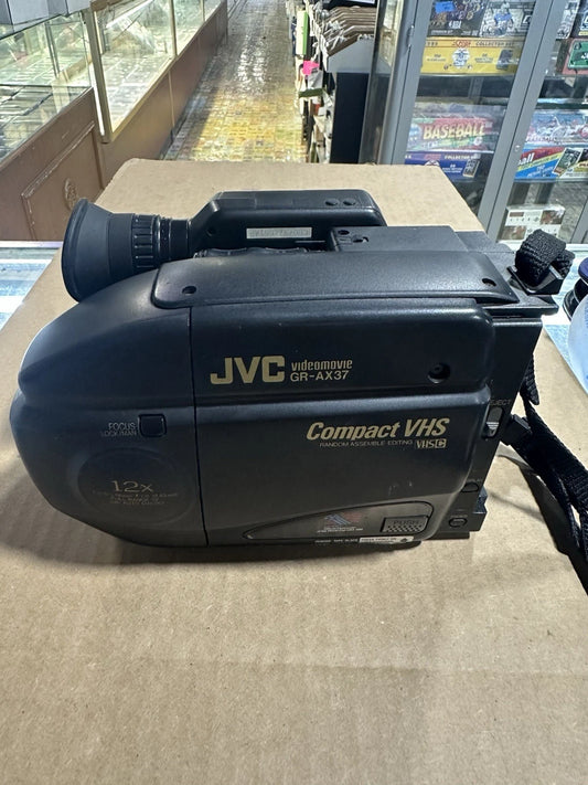 JVC GR-AX37U Compact Camcorder Video Camera VHS-C
