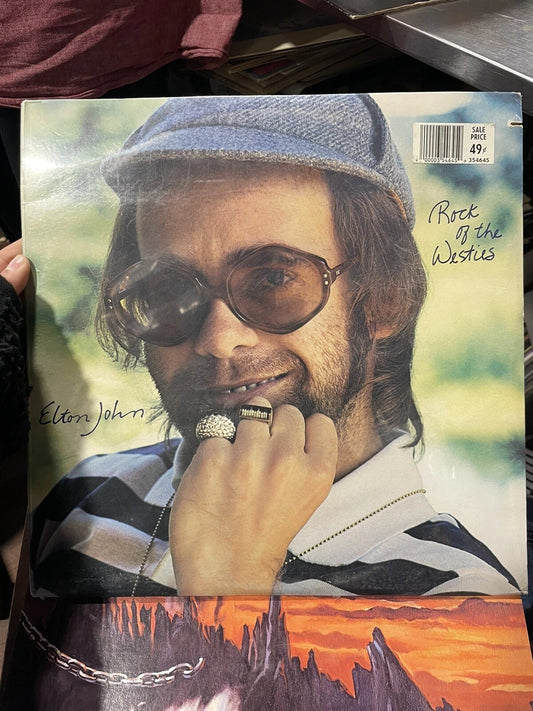 ELTON JOHN ROCK OF THE WESTIES RECORD ALBUM 1975 STILL SEALED