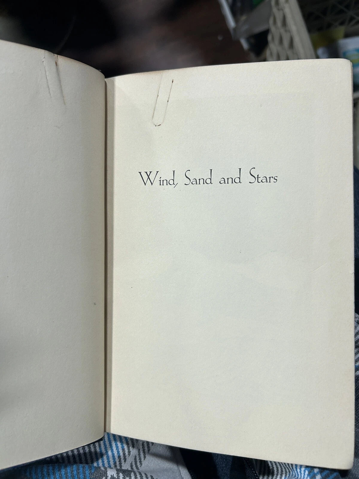 Wind, Sand And Stars By Antoine De Saint Exupery.1St Edition.1939.