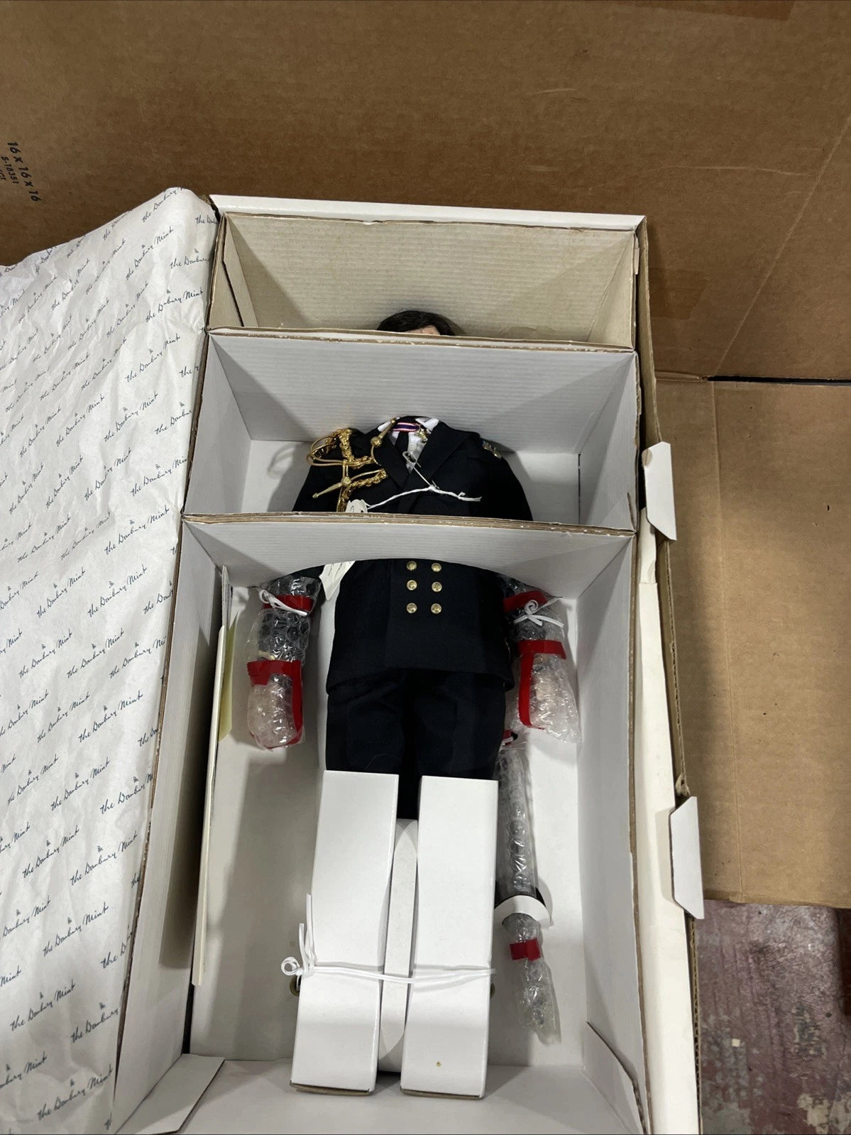 Prince Andrew Porcelain (Danbury Mint) NEVER TAKEN OUT.