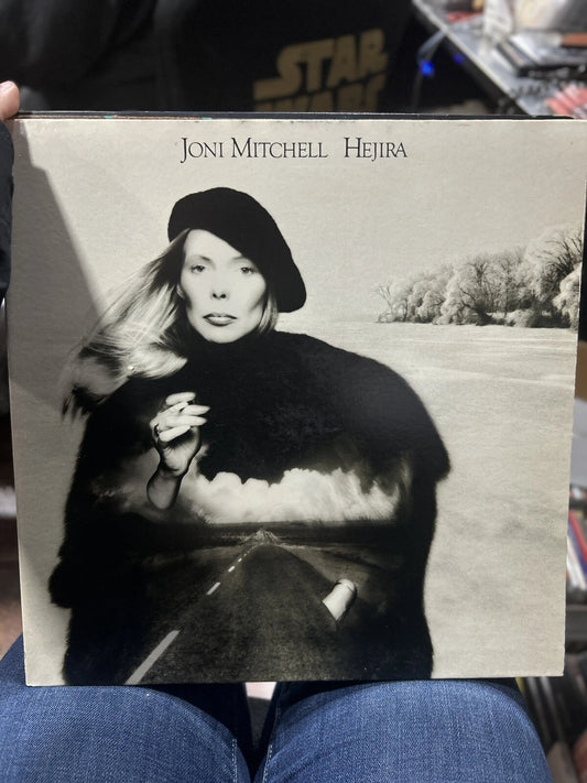 Joni Mitchell Hejira Vinyl 1976 7E-1087 Asylum Records Original Gatefold Folk