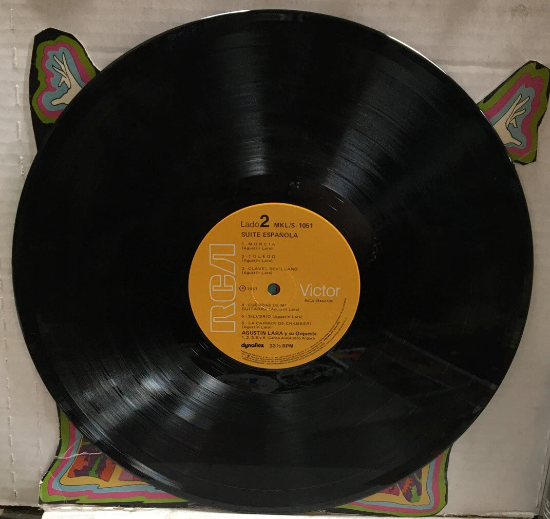Agustin Lara Y Su Orquestra Suite Espanola Import Record MKL/S-1051