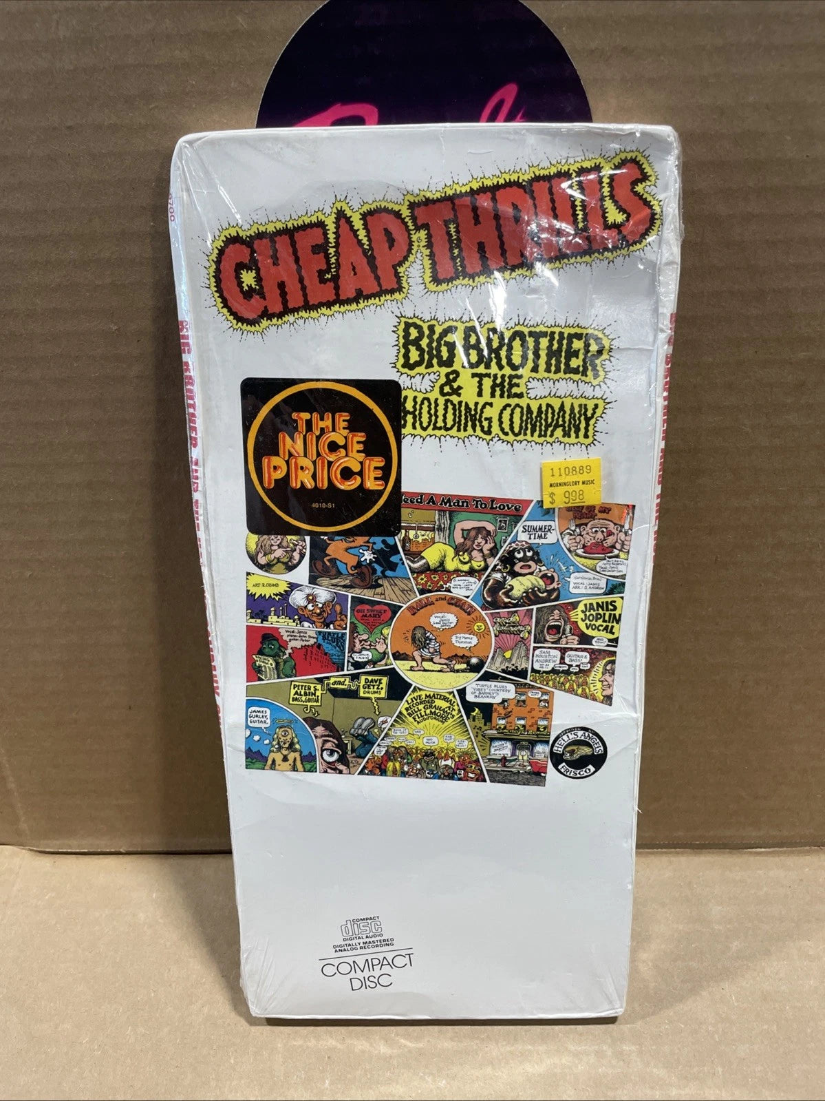 CHEAP THRILLS SEALED CD LONGBOX BIG BROTHER THE HOLDING COMPANY JANIS JOPLIN