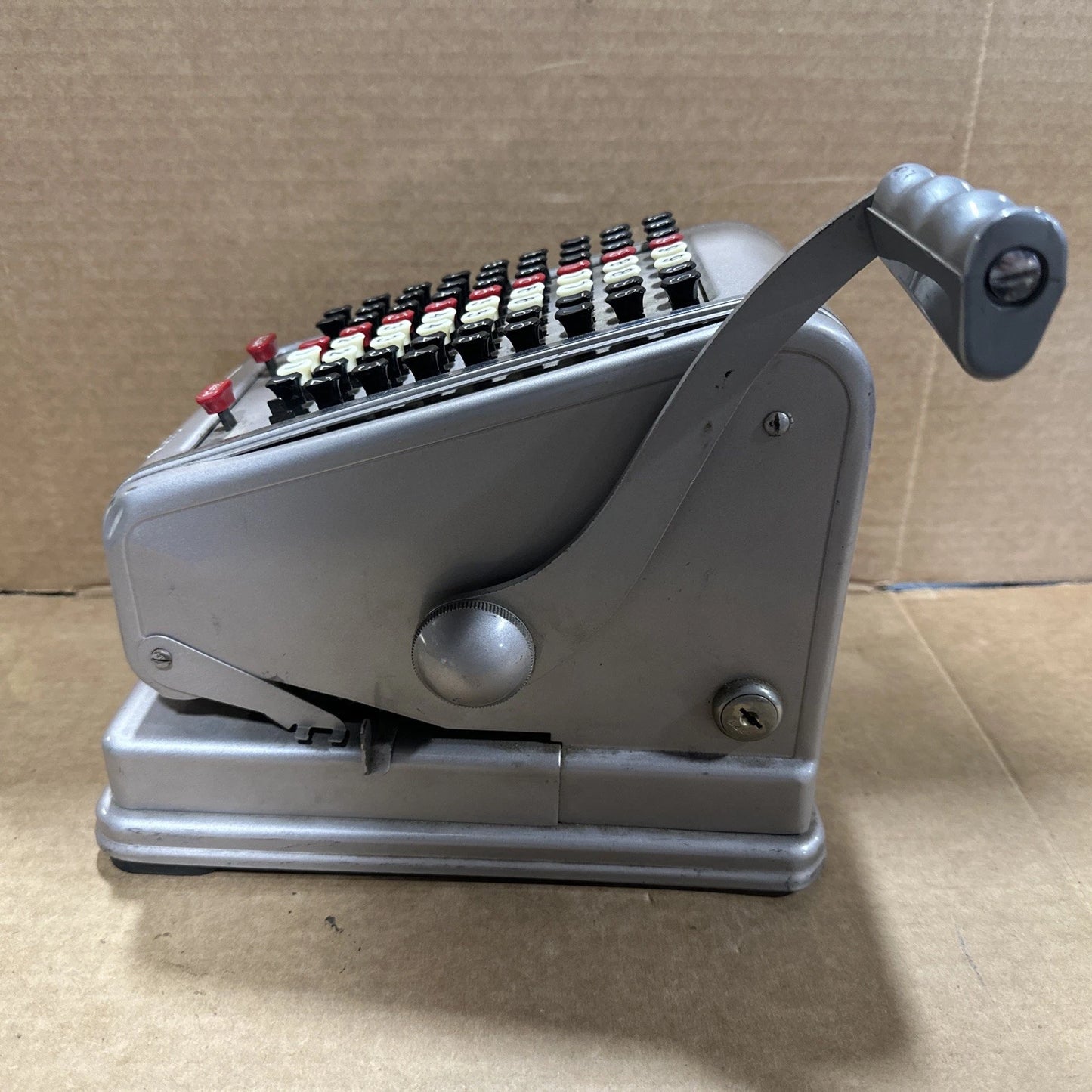 VINTAGE Paymaster Check Writer Series 7000 w/ Ribbon -NO KEY- TESTED
