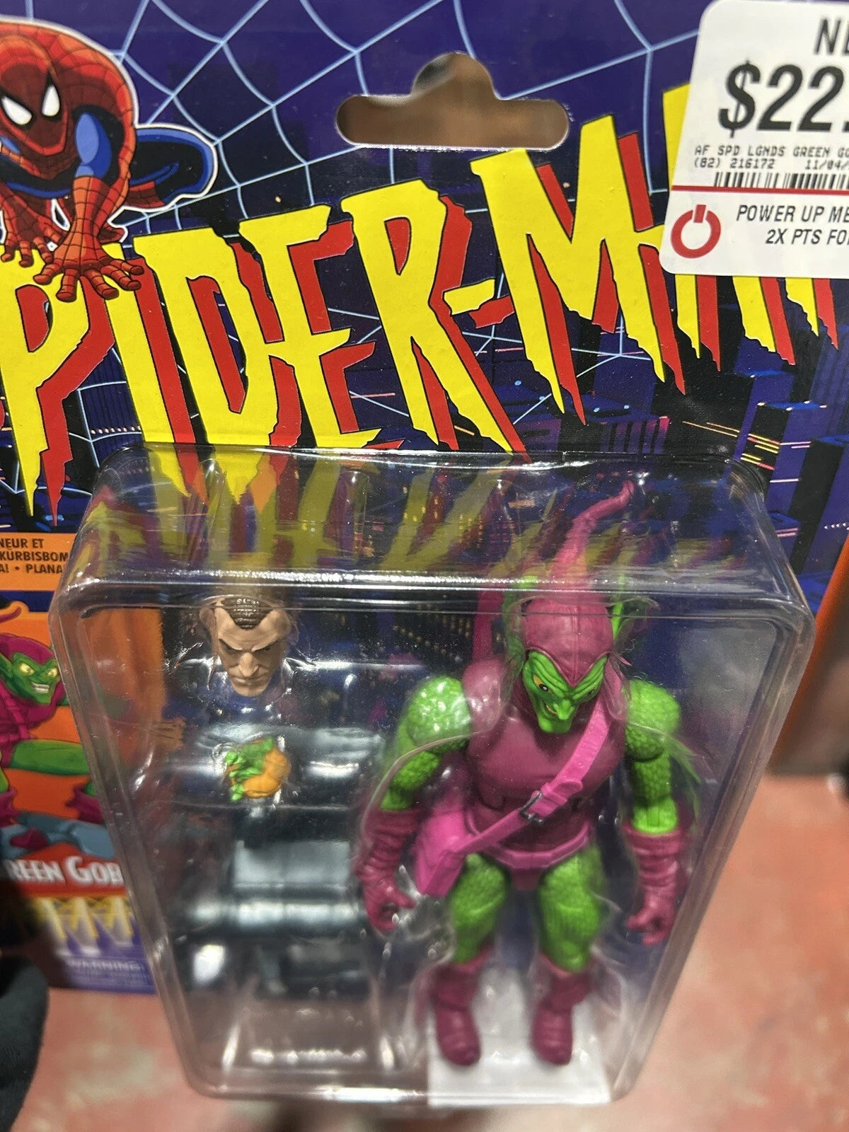 Spider-Man Retro Marvel Legends Green Goblin 6" Action Figure NEW