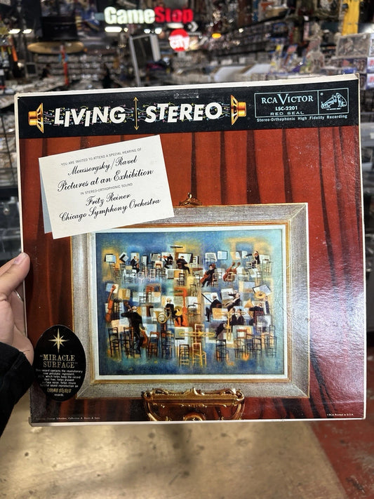Moussorgsky Pictures At an Exhibition Fritz Reiner Chicago SO Analogue Prod. vg+