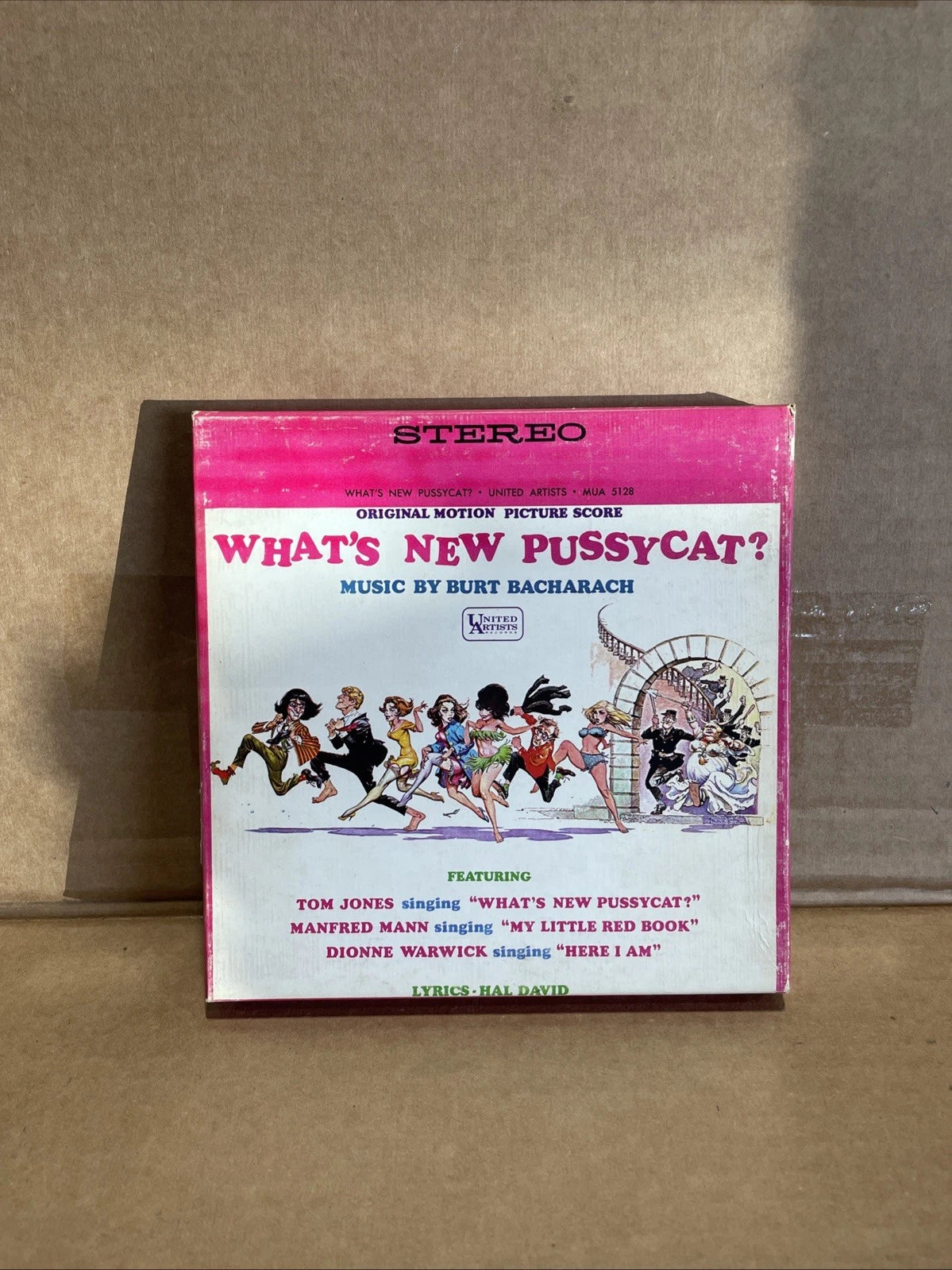 BURT BACHARACH – What's New Pussycat? (OST) 1965 R2R tape 7 ½ ips vg+