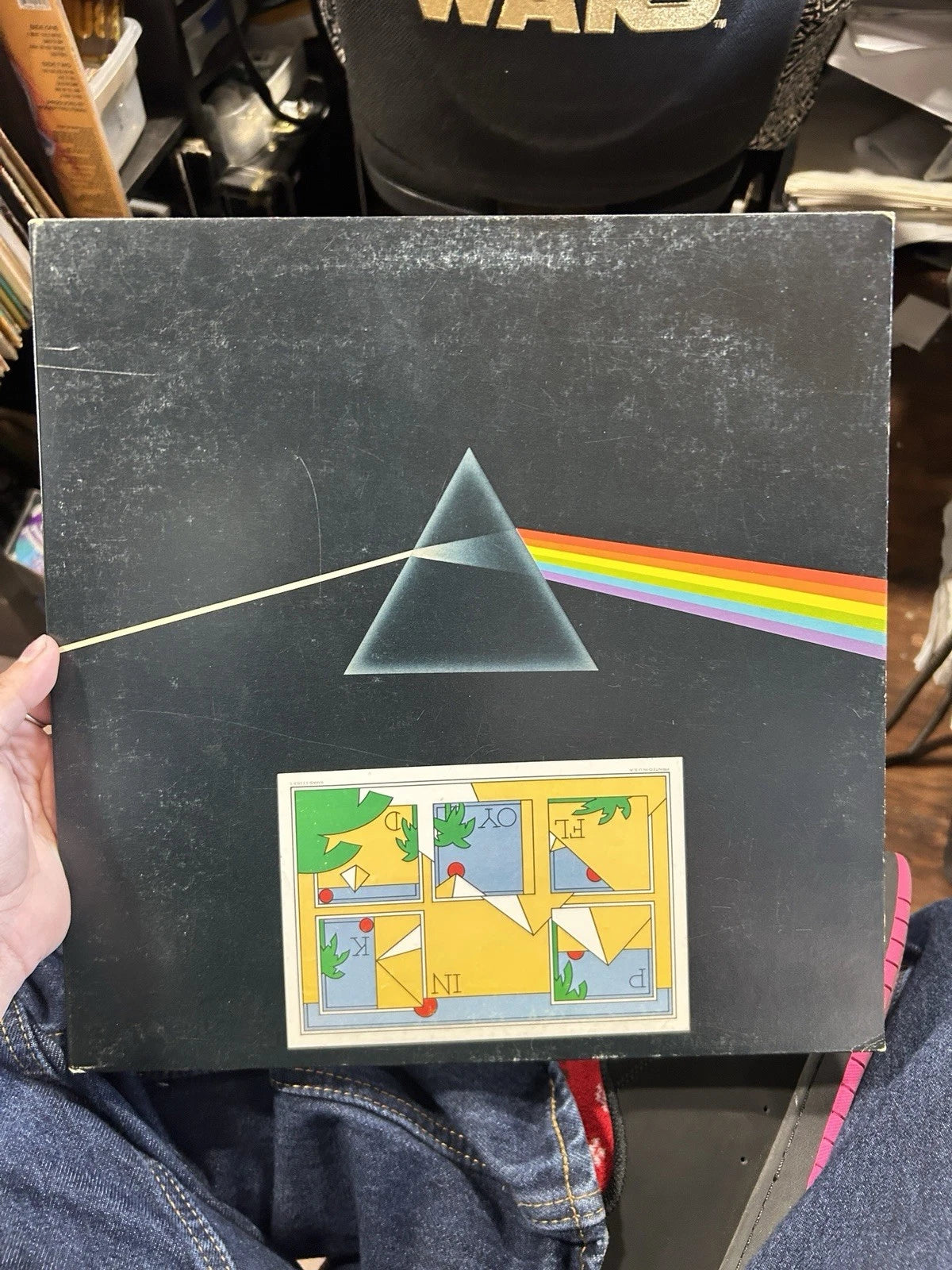 LP Pink Floyd Dark Side of the Moon smas 11163 f-9