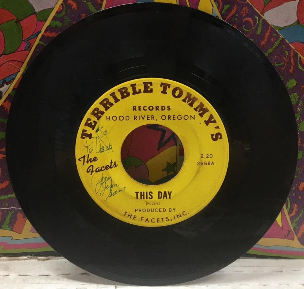 The Facets This Day/Auctioneer Autographed 7” Single 2668